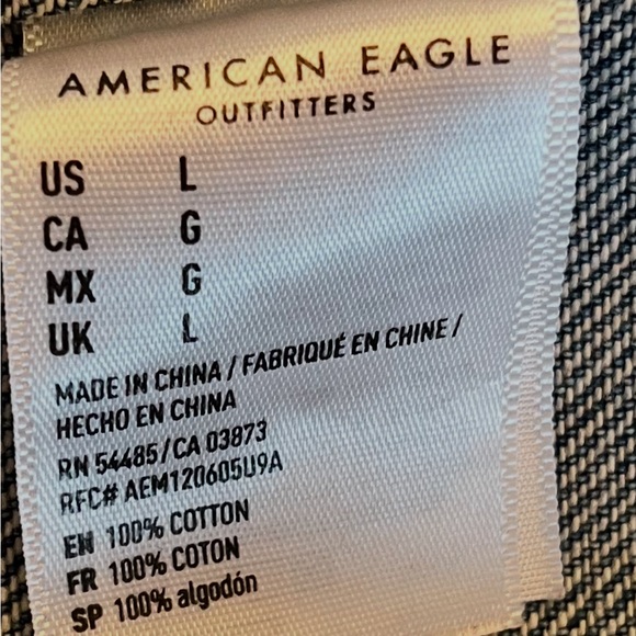 American Eagle Outfitters Men's Blue Denim Jacket - Picture 3 of 3